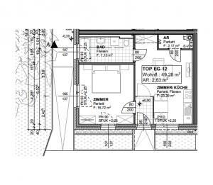 50 m² apartment in Mautern, near Krems, commission-free